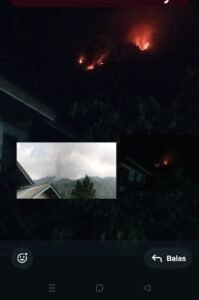 Masyarakat Meminta Pemerintah Daerah Kabupaten Kerinci Segera Mencari Sulusi Untuk Menghentikan Kebakaran Hutan