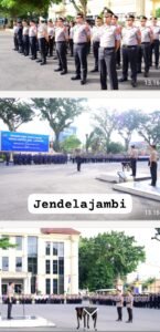 Kapolda Jambi Pimpin Sertijab Wakapolda, Brigjen Pol. B Ali, S.H.,S.I.K Resmi Jabat Wakapolda Jambi