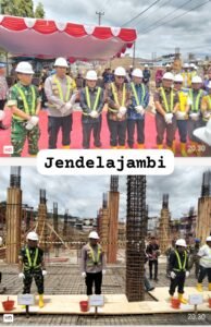 Kegiatan Peletakan Batu Pertama Pembangunan Pasar Beringin Jaya Kota Sungai Penuh Tahun 2026