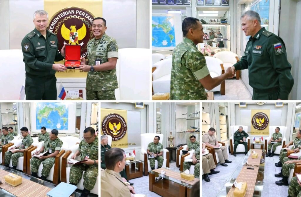 Sekjen Kemhan Terima Kunjungan Delegasi FSMTC Rusia, Bahas Penguatan Kerja Sama Pertahanan
