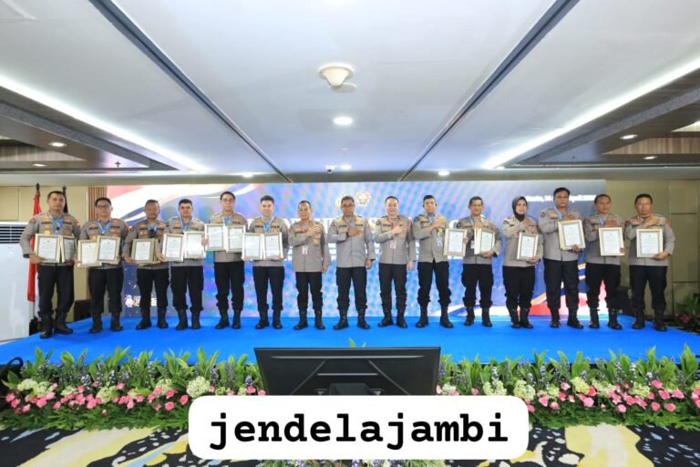 Bid Humas Polda Jambi Raih Dua Penghargaan di Rakernis Humas Polri 2026