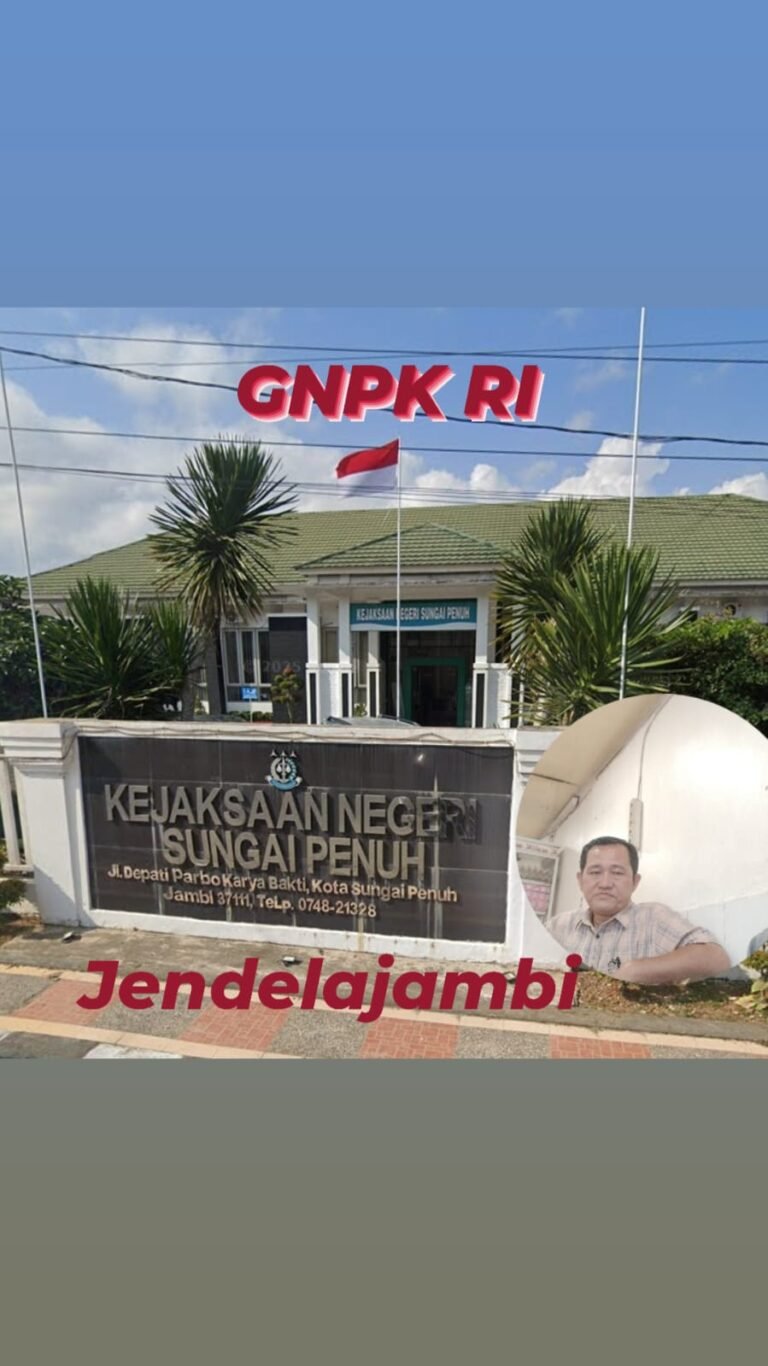 GNPK RI Resmi Laporkan Dugaan Kejanggalan Pelaksanaan Dana Desa Pinggir Air ke Kejaksaan