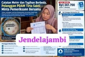 Catatan Meter dan Tagihan Berbeda, Pelanggan PDAM Tirta Sakti Minta Pemeriksaan Bersama