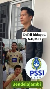 DEFRIL HIDAYAT, S.H,M.H MENGAJAK PSSI KERINCI DEBAT TERBUKA.
