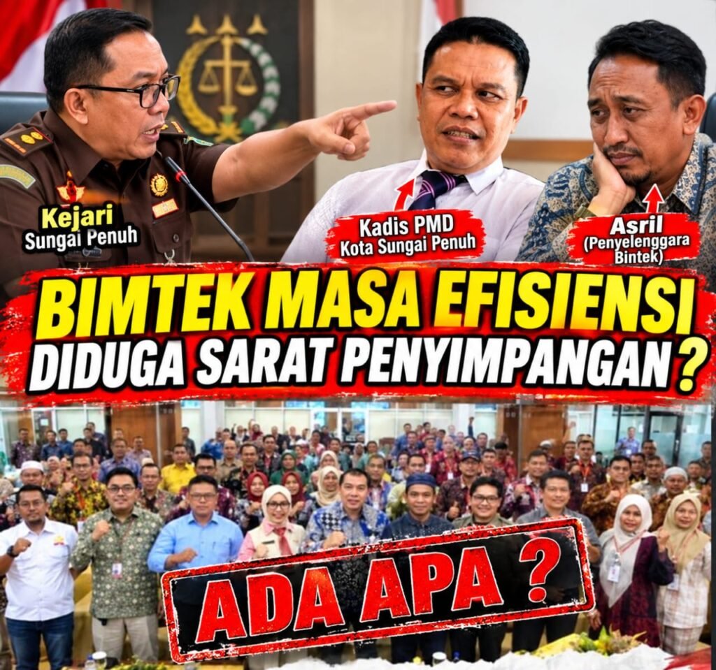 Kadis PMD Kota Sungai Penuh Resmi Dilaporkan LSM GEGER Ke Kejaksaan