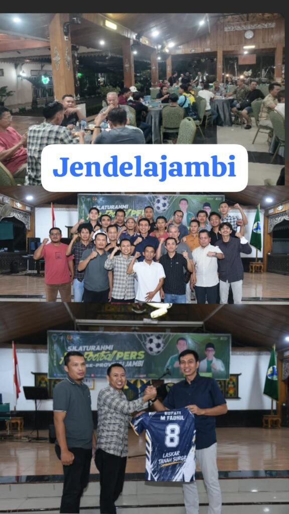 Bukan Sekadar Sepak Bola, Fun Football Pers Jambi Pererat Persaudaraan Lintas Daerah