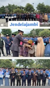 Wujudkan Generasi Berkarakter, Polres Kerinci Hadiri dan Amankan Peringatan Hari Sumpah Pemuda ke-98 di Kota Sungai Penuh